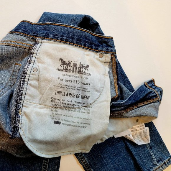 Levis Mens 559-4258 Loose Straight Leg Relaxed Jeans - Picture 13 of 16